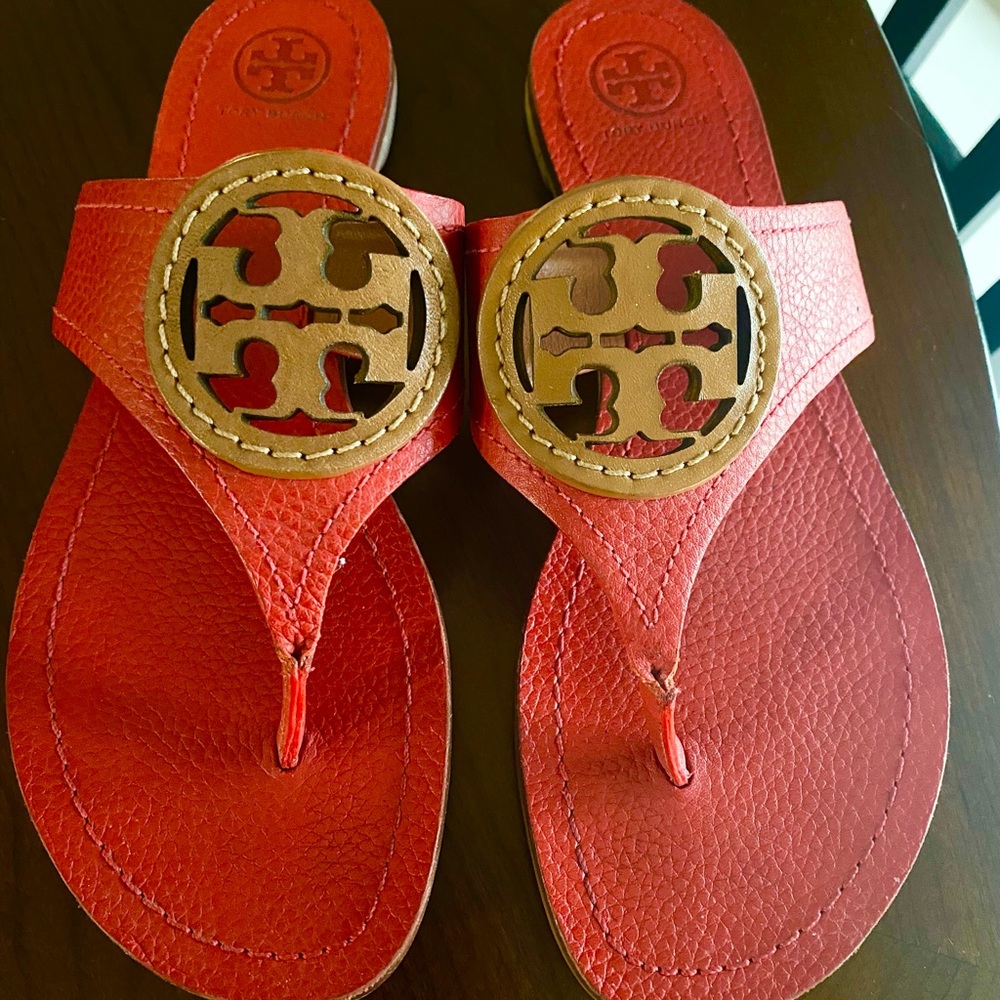 Tory Burch Leather Sandals